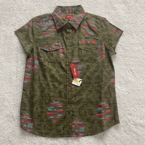 Panhandle Juniors button Up M